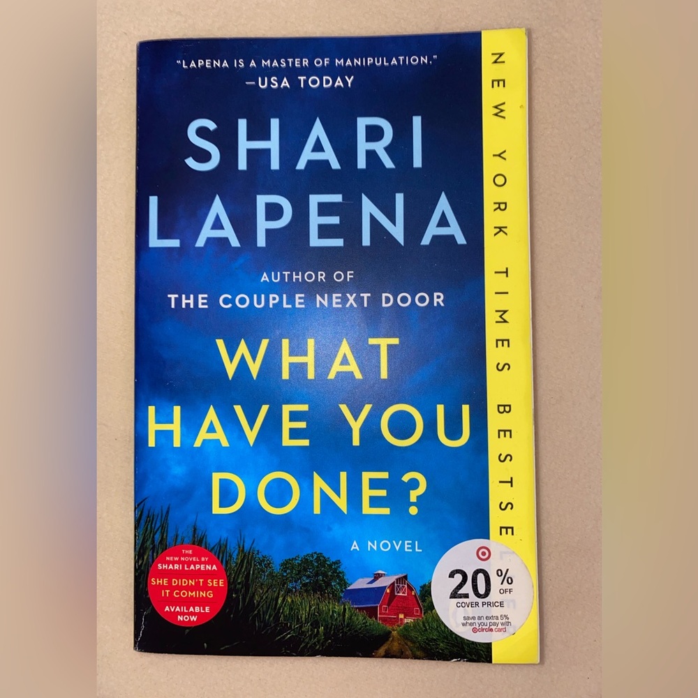 What Have You Done? by Shari Lapena Book